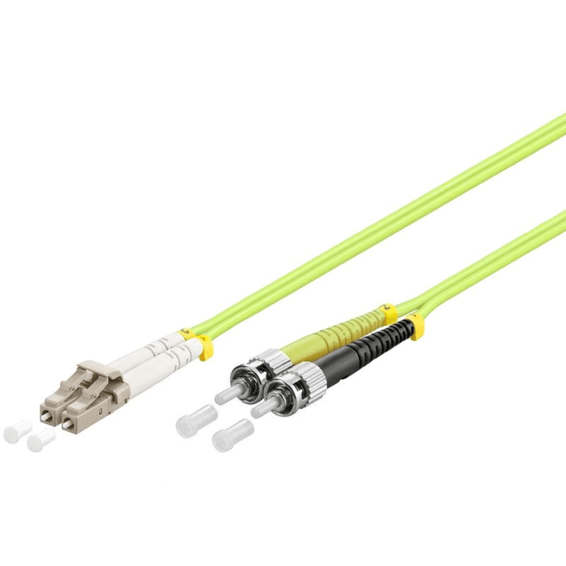 Cable de fibra óptica LC-ST OM5 (optimizado para láser) de 1,5 m