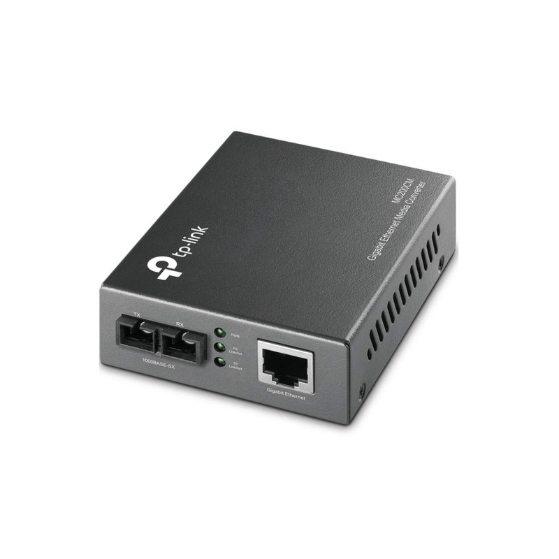 Convertidor de fibra óptica TP-Link MC200CM multimodo 850nm SC