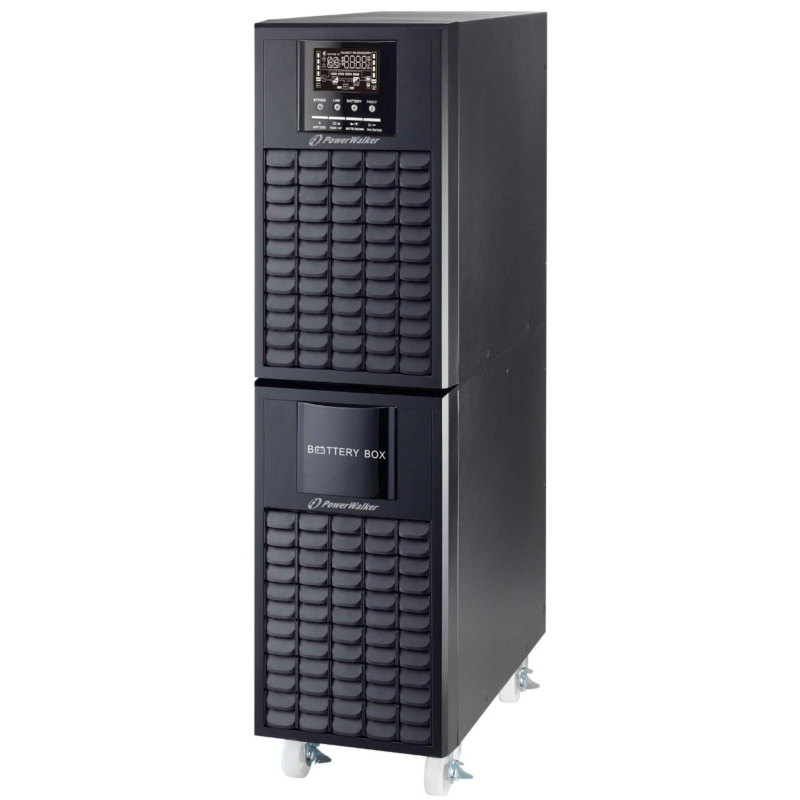 Sistema de alimentación ininterrumpida (UPS) PowerWalker On-Line de 10000 VA CG