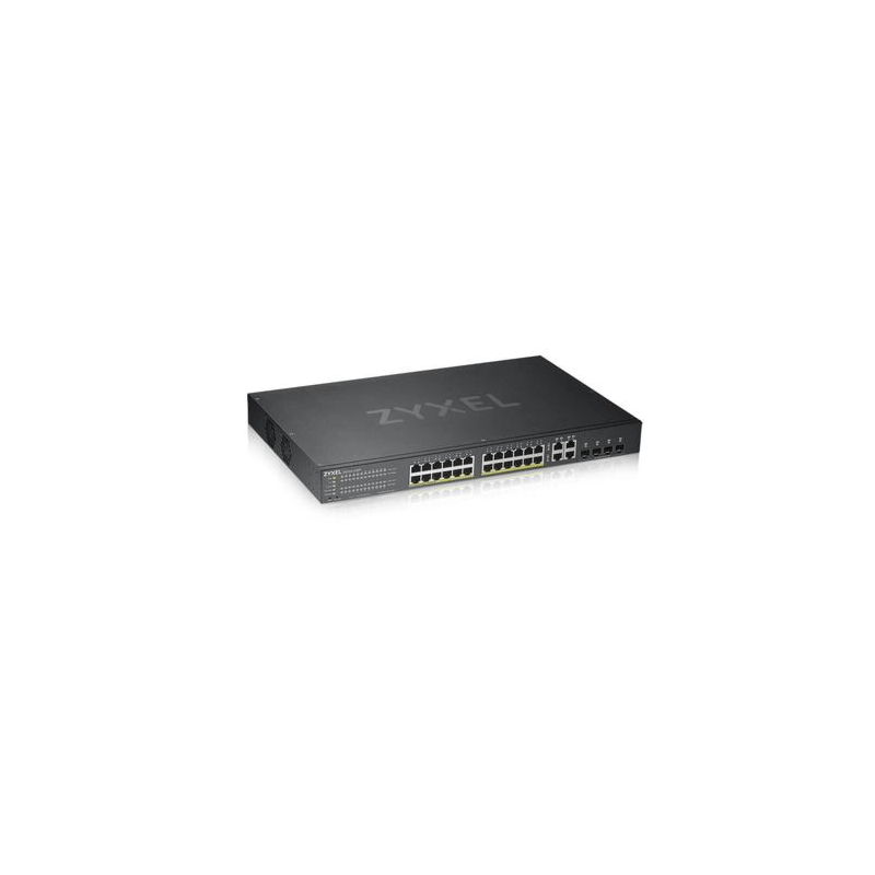 Switch PoE+ gestionado inteligente Zyxel GS1920 de 24 puertos