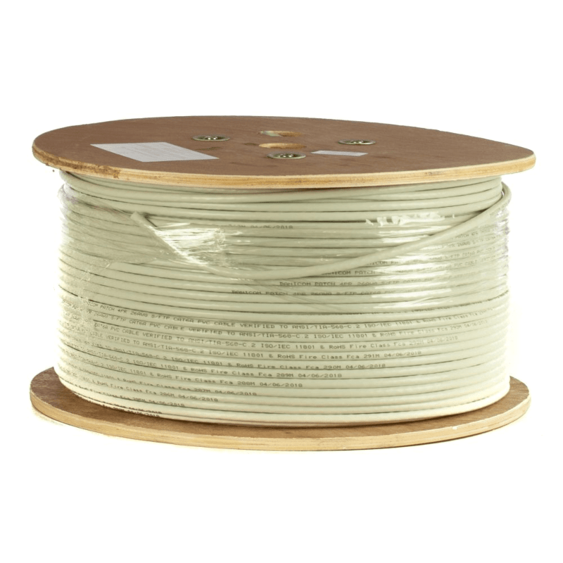 Cable DANICOM CAT6 100% UTP de cobre de 500 m en rollo rígido - LSZH (Cca)