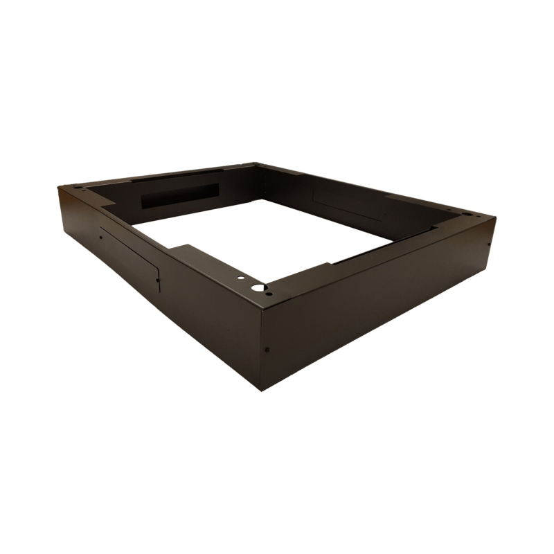Base para armarios de servidor de 19 pulgadas, 800 x 1200 x 150 mm (ancho x profundidad x alto)