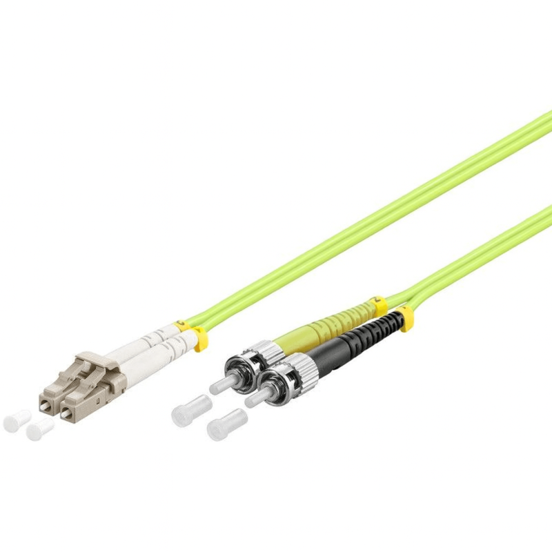 Cable de fibra óptica LC-ST OM5 (optimizado para láser) de 5 m