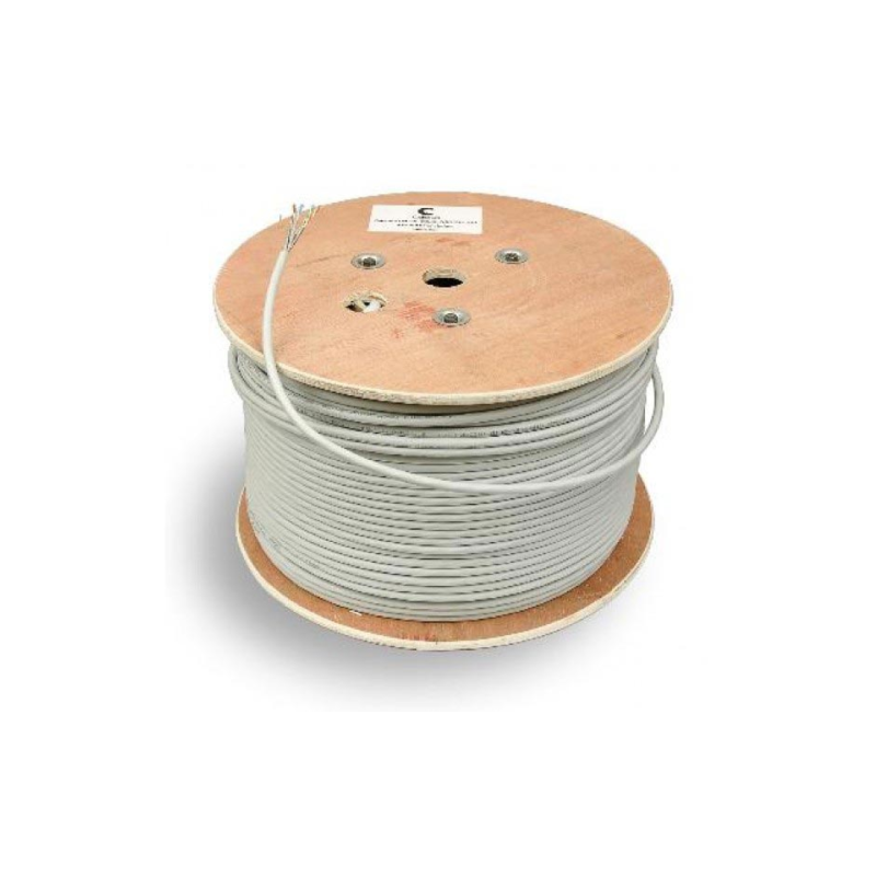 Cable de red rígido Belden 10GXE00 Cat6a FTP de 500 m, 100 % cobre.