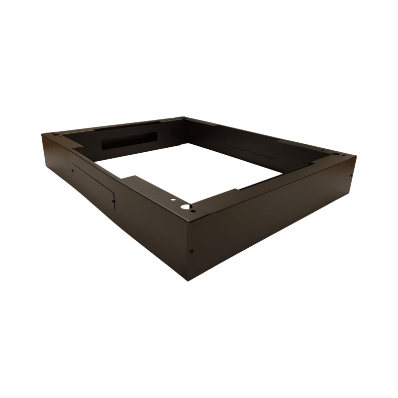 Base para armarios de servidor de 19 pulgadas, 600 x 1200 x 150 mm (ancho x profundidad x alto)