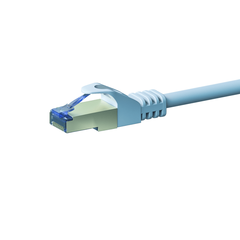 Cable de conexión CAT6a S/FTP (PIMF) de 30 m, color blanco