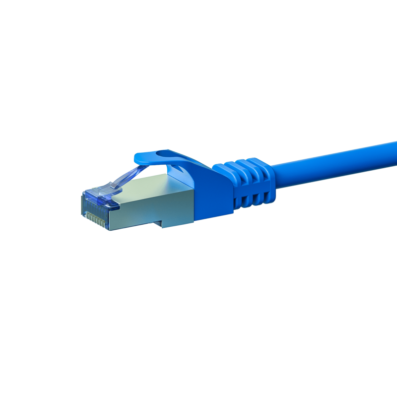 Cable de conexión CAT6a S/FTP (PIMF) de 3 m, color azul