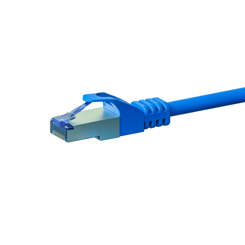 Cable de conexión CAT6a S/FTP (PIMF) de 20 m, color azul