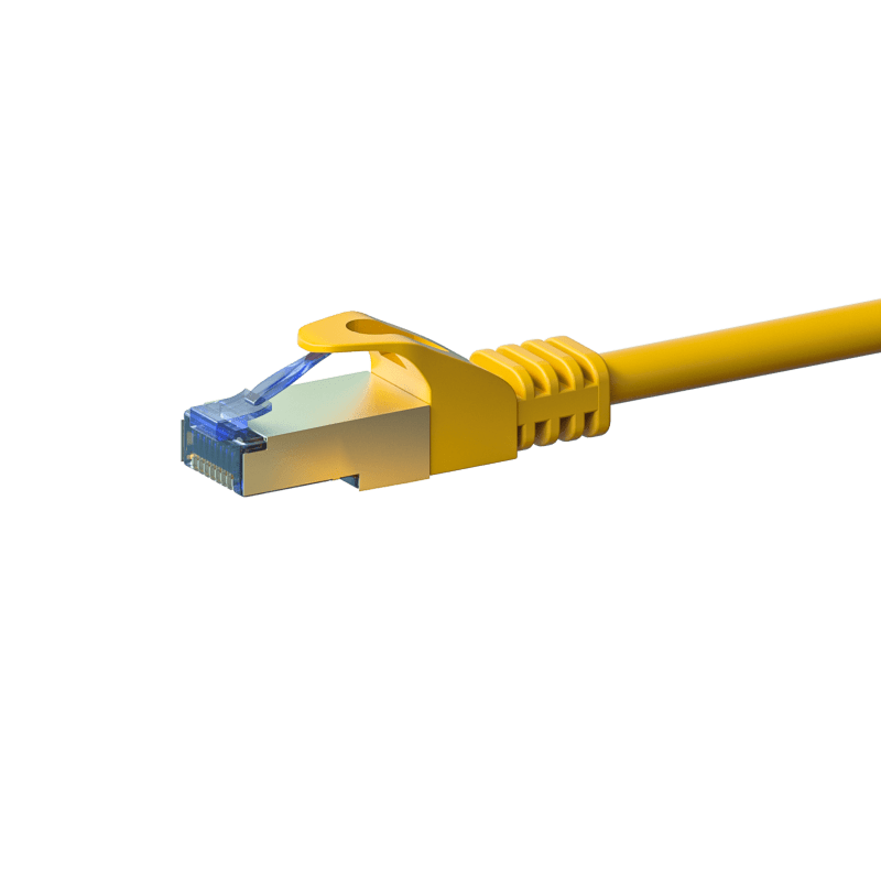 Cable de conexión CAT6a S/FTP (PIMF) de 30 m, color amarillo