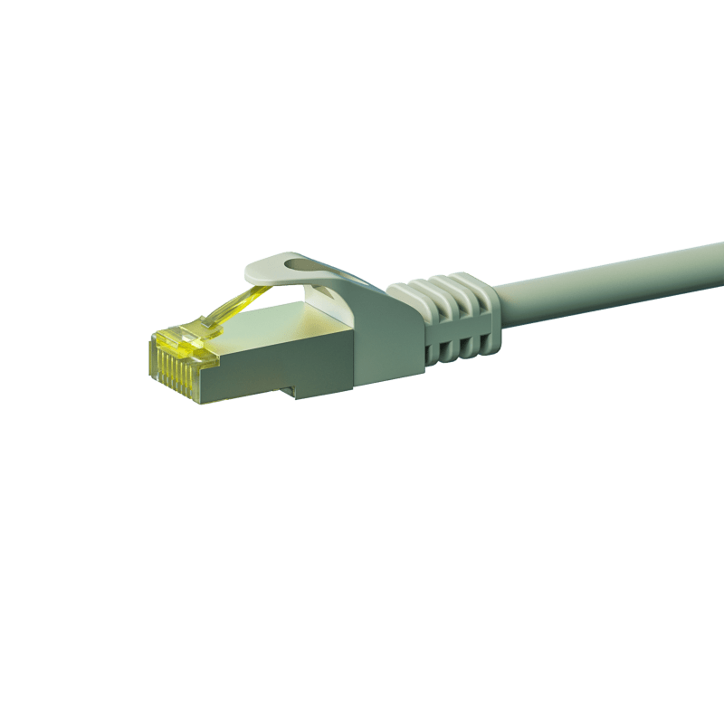Cable de conexión Cat7 S/FTP (PIMF) de 7,50 m, color gris.