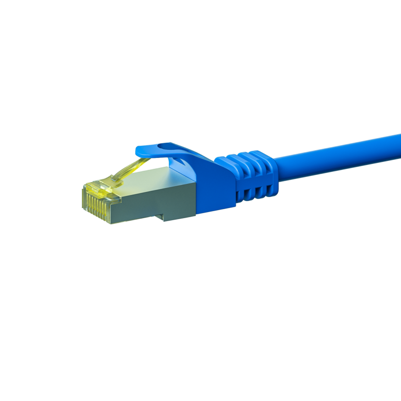 Cable de conexión Cat7 S/FTP (PIMF) de 7,50 m, color azul