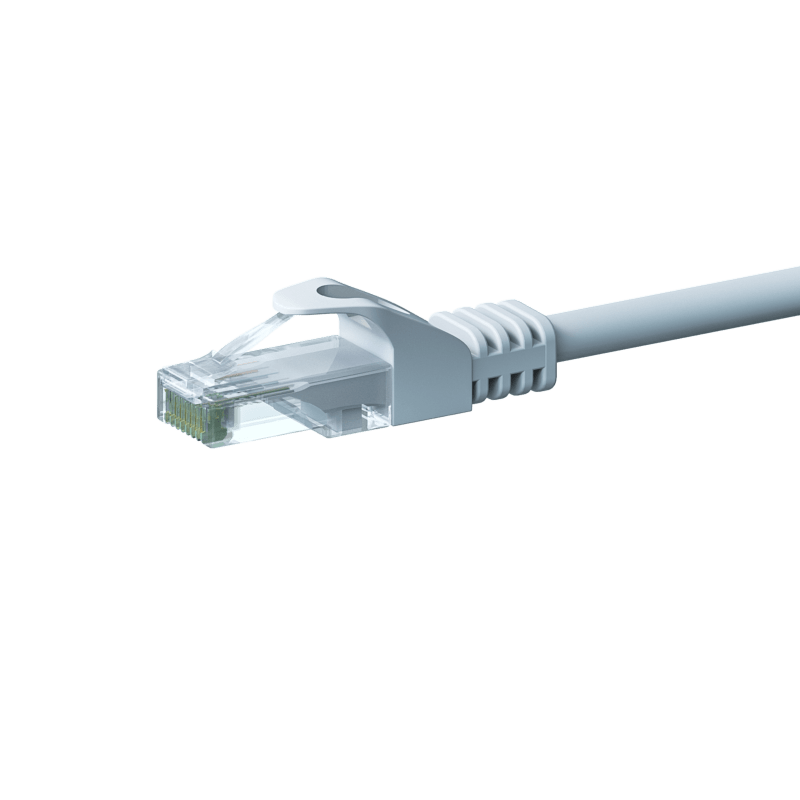 Cable de conexión UTP CAT6 de 3 m, blanco - CCA