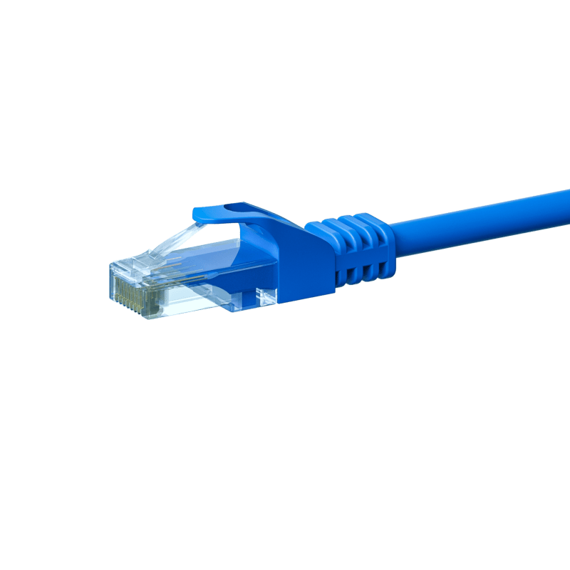 Cable de conexión UTP CAT6 de 1,50 m, azul - CCA