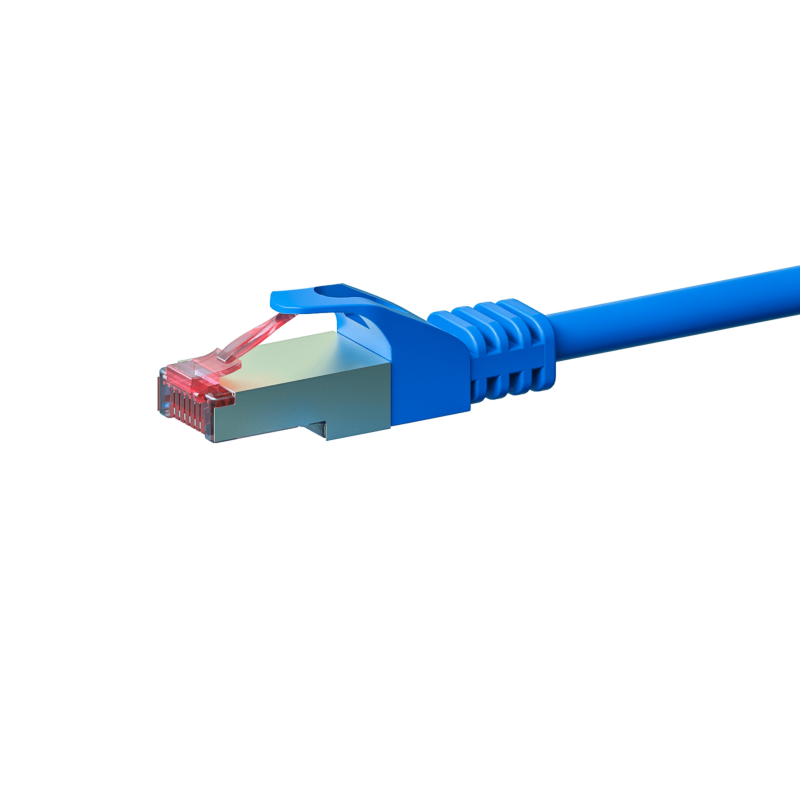 Cable de conexión CAT6 S/FTP (PIMF) de 3 m, color azul