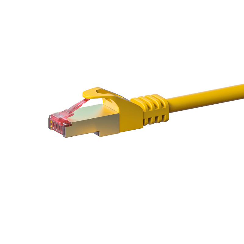 Cable de conexión CAT6 S/FTP (PIMF) de 3 m, color amarillo