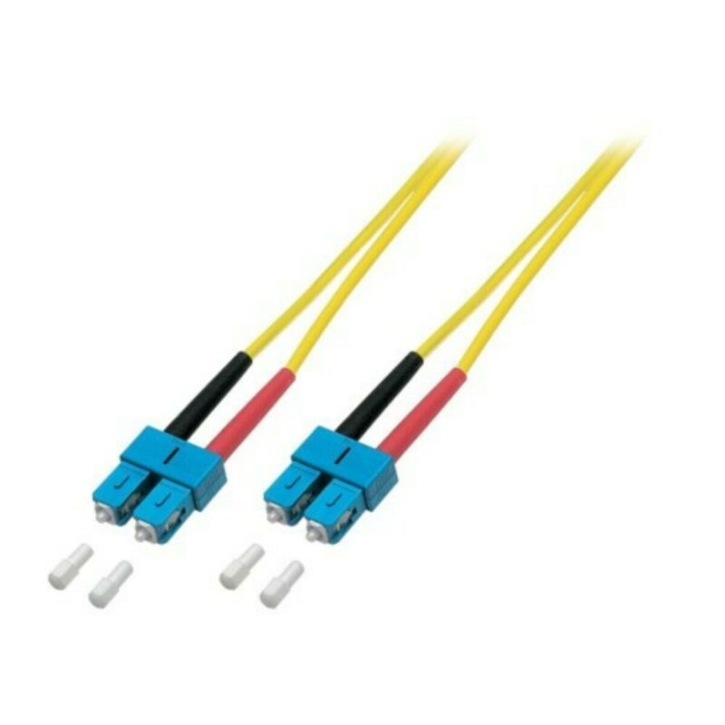 Cable de fibra óptica dúplex OS2 SC-SC de 1 m