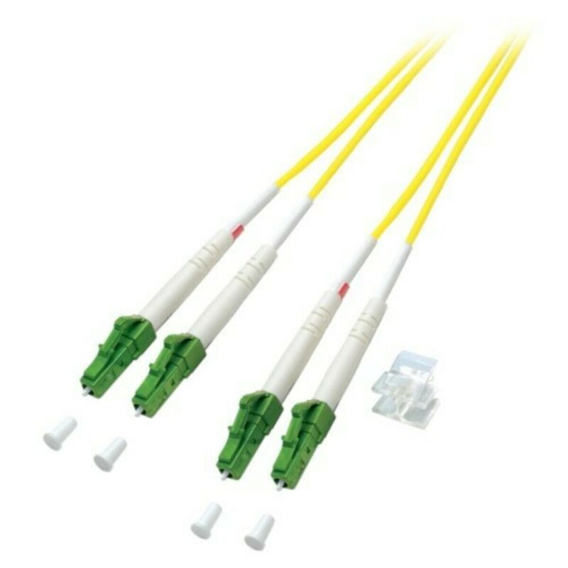 Cable de fibra óptica dúplex OS2 LC/APC-LC/APC de 5 m