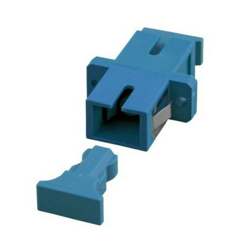Acoplamiento monomodo SC-SC simplex azul