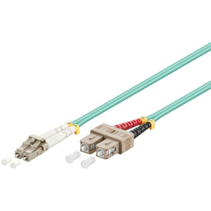 Cable de fibra óptica LC-SC OM3 de 2 m