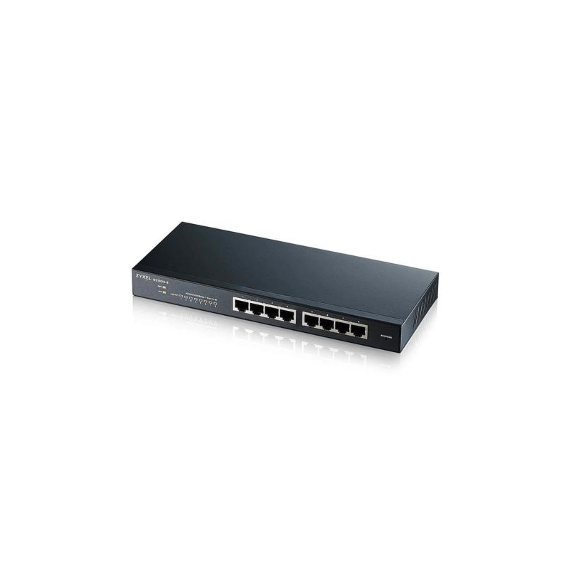 Switch inteligente gestionado Zyxel GS1900 de 8 puertos