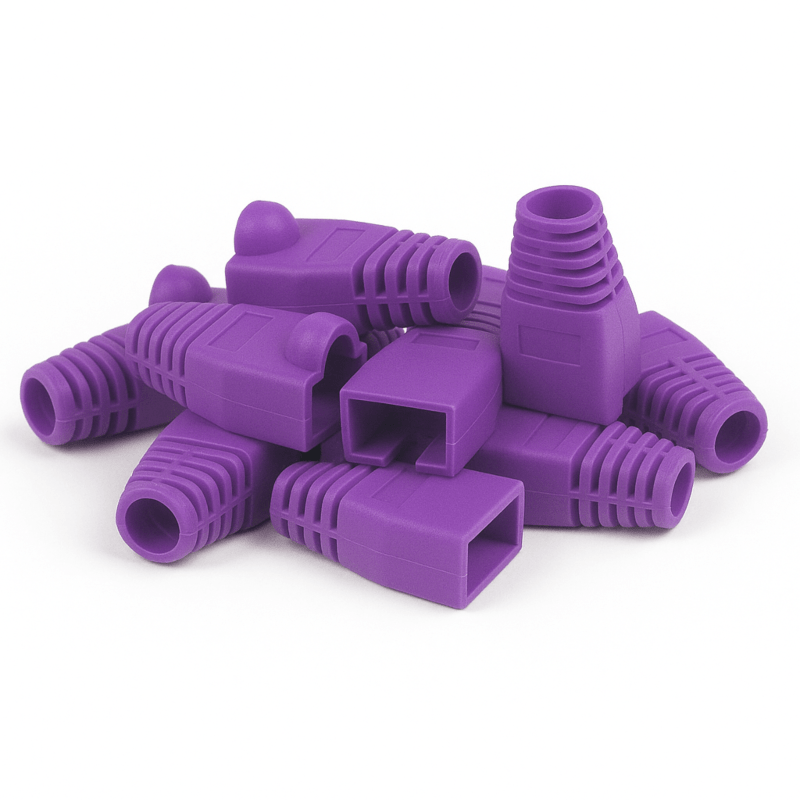 DANICOM Cable Viga RJ45 Morado - 10 piezas