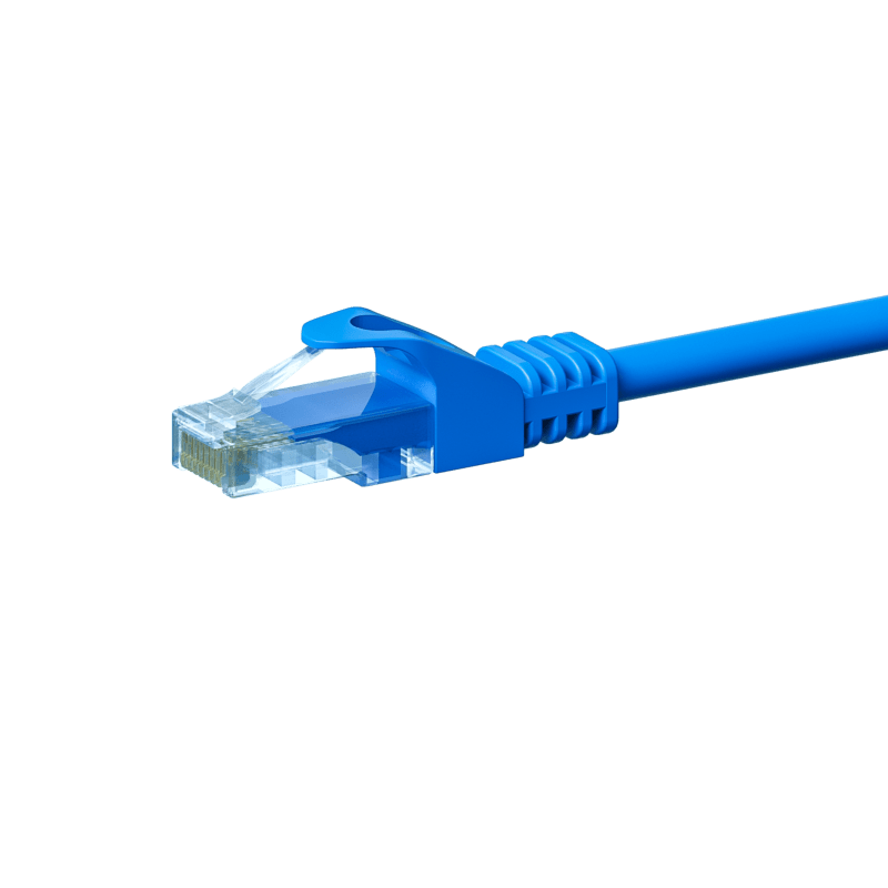 Cable de conexión UTP CAT5e de 2 m, azul - CCA