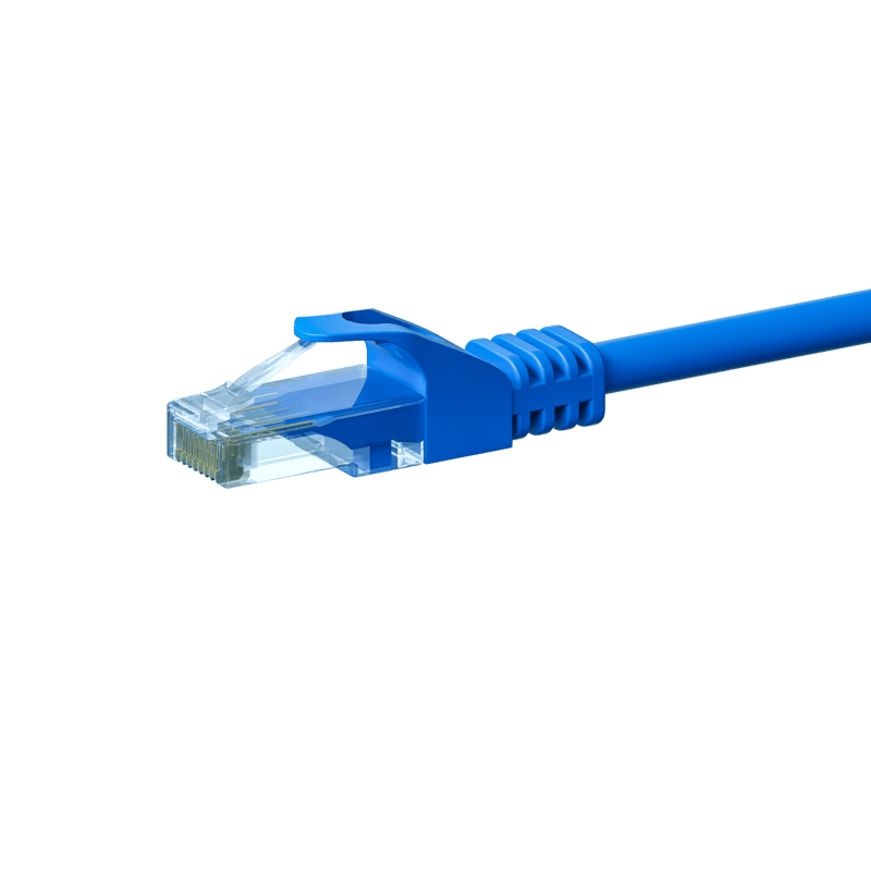 Cable de conexión UTP CAT6 de 5 m, azul - CCA
