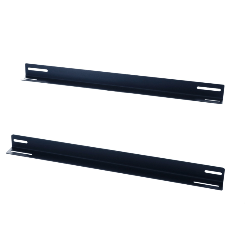 Pack de 2 perfiles en L aptos para armarios de servidores de 800 mm de profundidad.