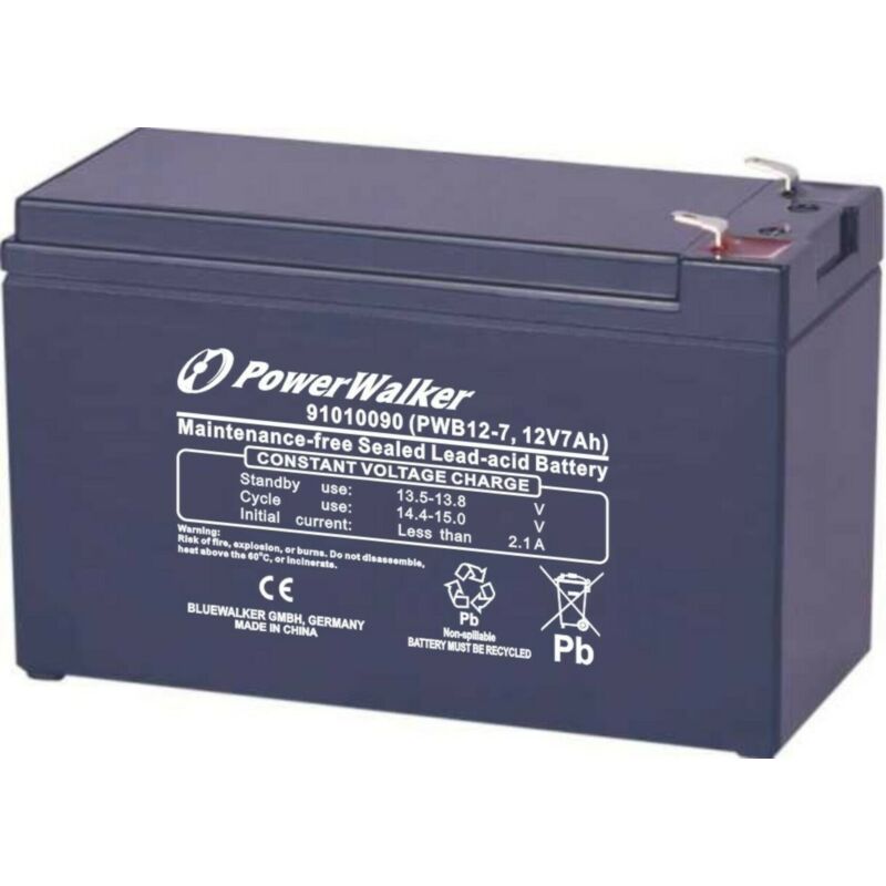 Batería PowerWalker de 12 V y 7 Ah