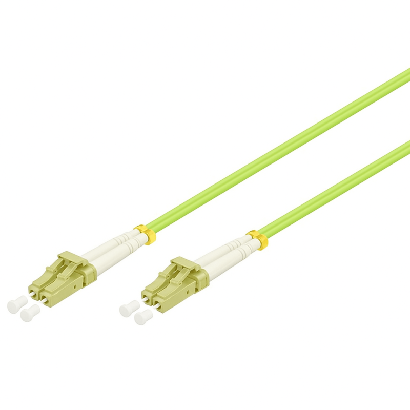Cable de fibra óptica LC-LC OM5 (optimizado para láser) de 1 m