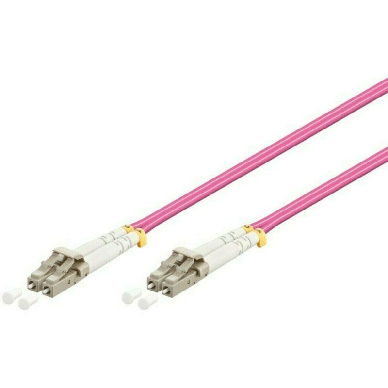 Cable de fibra óptica LC-LC OM4 de 2 m