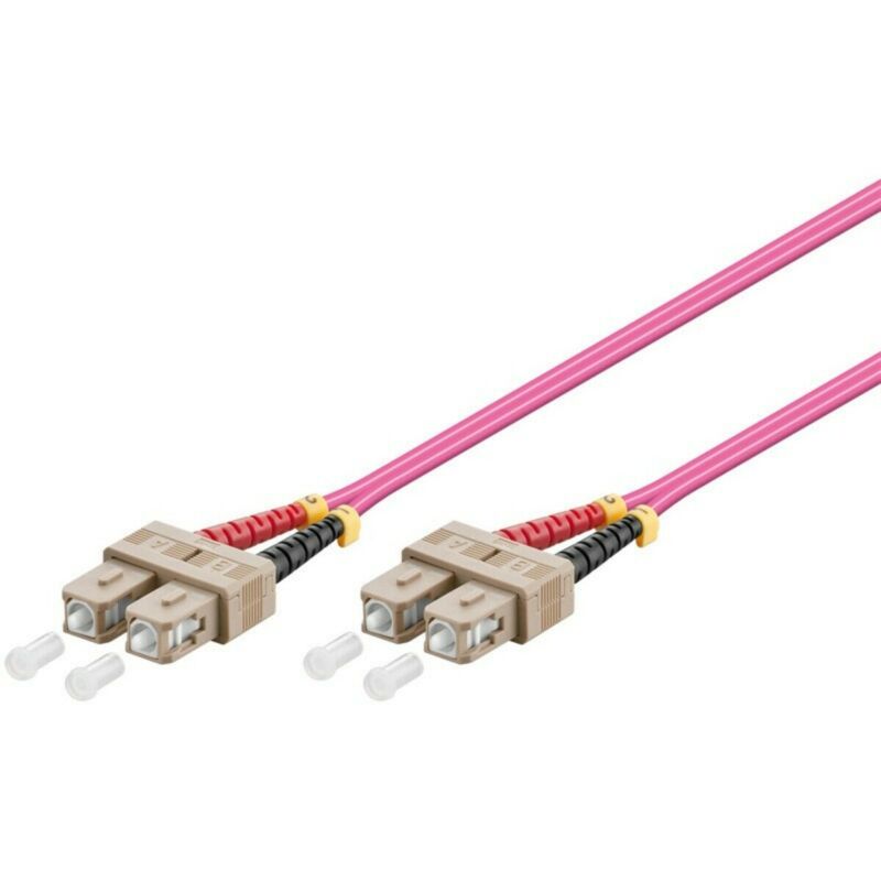 Cable de fibra óptica SC-SC OM4 de 5 m