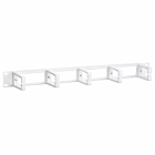 Soporte para cables de 19 pulgadas, 1U, blanco