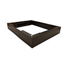 Base para armarios de servidor de 19 pulgadas, 600 x 1000 x 150 mm (ancho x profundidad x alto)