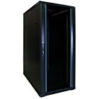Armario para servidores de 27U con puerta de cristal de 600x1000x1400 mm (ancho x profundidad x alto)