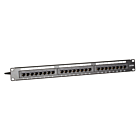 Panel de conexiones UTP CAT6a - 24 puertos