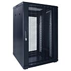 Armario para servidores de 18U con puerta perforada de 600x600x1000 mm (ancho x profundidad x alto)