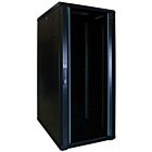 Armario para servidores de 27U con puerta de cristal, 600x800x1400 mm (ancho x profundidad x alto)
