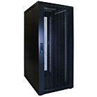 Armario para servidores de 27U con puerta perforada de 600x800x1400 mm (ancho x profundidad x alto)