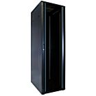 Armario para servidores de 42U con puerta de cristal, 600x800x2000 mm (ancho x profundidad x alto).
