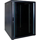 Armario para servidores de 22U con puerta de cristal de 800x1000x1200 mm (ancho x profundidad x alto)