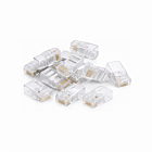 Conector DANICOM UTP CAT6 RJ45 - para núcleo flexible - 10 unidades