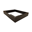 Base para armarios de servidor de 19 pulgadas, 600 x 1200 x 150 mm (ancho x profundidad x alto)