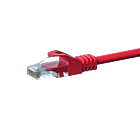 Cable de conexión UTP CAT5e de 0,50 m, rojo - CCA