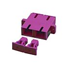Acoplamiento multimodo dúplex SC-SC morado
