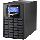 Sistema de alimentación ininterrumpida (UPS) PowerWalker On-Line de 1000 VA con pantalla LCD.