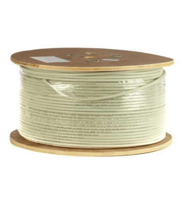 Cable flexible DANICOM CAT6A U/UTP de 500 m en rollo - PVC (Fca)