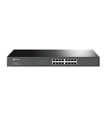 Switch no gestionado TP-Link SG1016 de 16 puertos