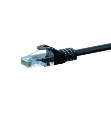 Cable de conexión UTP CAT5e de 5 m, negro - CCA