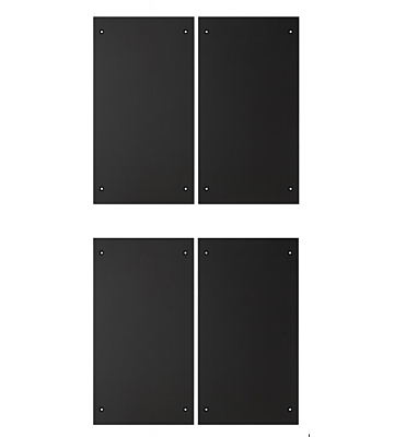 Juego de paneles laterales para centros de datos, para armarios rack de 52U, 1000 mm de profundidad.